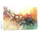 Unframed, Signed painting on canvas. Tamhin.