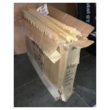 Wood panel gate w/original box