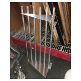 Wall hanging Metal shelf, approx 3 ft long