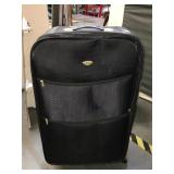 Amber rolling luggage bag
