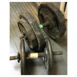 Pair of dumbbells