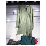 Fabric shirts, pants and more.