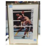 Mike tyson framed picture