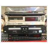 Technics turntable, American Audio cd player and