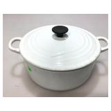 Le Creuset Enameled Cast Iron #22 Dutch Oven w/