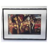 Salvador Dali Framed Print. Metamorphosis of