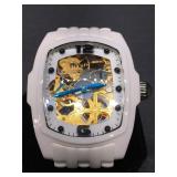 Invicta Lupah Mechanical Gold Skeleton Dial 48mm