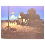 Duane Bryers LE Signed Lithograph. Four Corners
