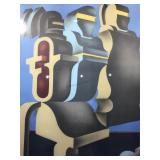 Arnold Belkin Signed LE Lithograph. Three Robots