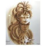 Francis De Lassus Saint Genies LE Signed