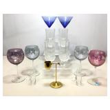 Assorted Glass/ Crystal Stemware