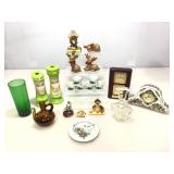 Vintage HandPainted Chess King and Queen, Clocks