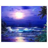 Christian Riese Lassen Signed  Mixed Media LE on