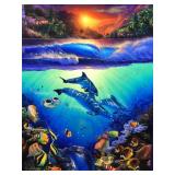 Christian Riese Lassen Signed  Mixed Media LE on