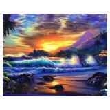 Christian Riese Lassen Signed  Mixed Media LE on