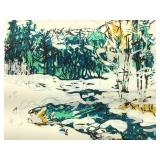 Limited Edition Lithograph on Paper. 37/150