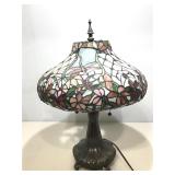 Stained Glass Tiffany-Style Dragon Fly Table