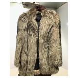 Fox Fur Coat. Est. size Small