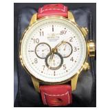 Invicta S1 Rally 47mm Chronograph Watch. White/