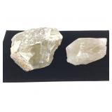 Two Smokey Quartz Crystals