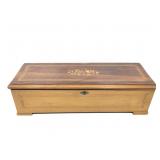 Antique Large Brass Cylinder Music Player in