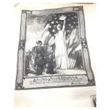 Original WWI Columbia Gives Her Son Death