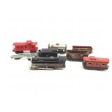 Vintage Tin engine with some cars and more.