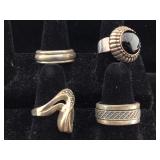 4-Silver Rings