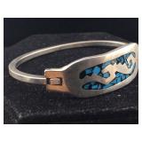 Sterling cuff bracelet