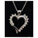 10k Gold Heart necklace