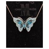 Sterling Butterfly necklace