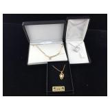 3- Costume jewelry necklaces