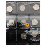 8-kennedy half dollars