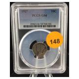 1927 PCGS Silver dime