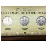 Liberty Silver half dollar set