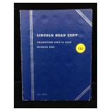 1909-1940 Penny book includes 1909 VDB