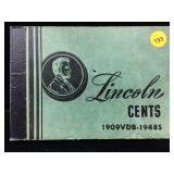 1909 Old Penny book Incomplete