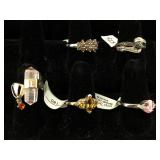 5-Sterling Gemstone silver rings