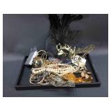 large costume jewelry lot