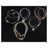 5-Silver Plated Indian hand made necklaces