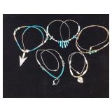 5-Silver Plated Indian hand made necklaces