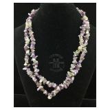 Amethest necklace