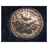 14K Gold Mini gold coin