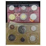 Canadian proof sets coin sets
