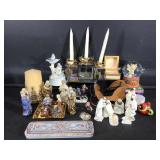 Assorted nativity figurines, home decor, Brighton