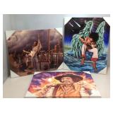 New prints on canvas. Rockin Artwork. Jimi