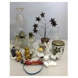 Hurricane lamps and more.