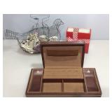 Jewelry box, and more home decor items.