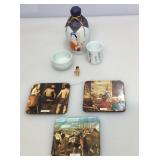 Asian style cups decanter and more. Local pickup