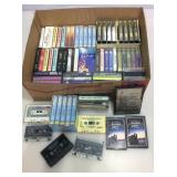 Collection of cassette tapes. Piano, classics,